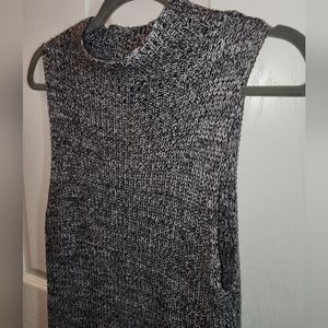 Lovely Black & White Sweater Dress